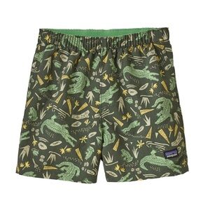 PATAGONIA Boys Alligators & Bullfrogs Baggies Short